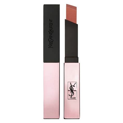 YSL Furtive Caramel (209) Slim Glow Matte Rouge Pur Couture 